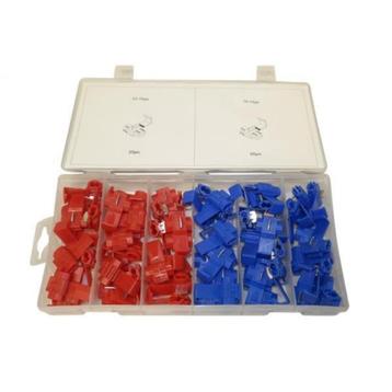 Schotchlocks blauw/rood assortiment 70 stuks in handige opbe beschikbaar voor biedingen