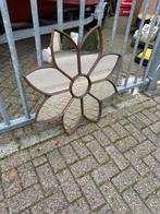 Handgemaakte bloemenspiegel, Ophalen, Rond, Nieuw, X