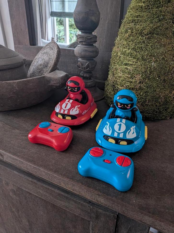 Bumper Afstandsbestuurbare Botsauto set, Kinderen en Baby's, Speelgoed | Speelgoedvoertuigen, Gebruikt, Afstandsbediening, Ophalen of Verzenden