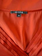 Oranje Bruin Comma Topje - Maat 40  M top zomertop, Maat 38/40 (M), Oranje, Zo goed als nieuw, Zonder mouw