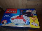 Vileda Turbo Dweilset - Complete Set met Extra Refill, Huis en Inrichting, Schoonmaakartikelen, Ophalen, Vileda, Mop of Dweil