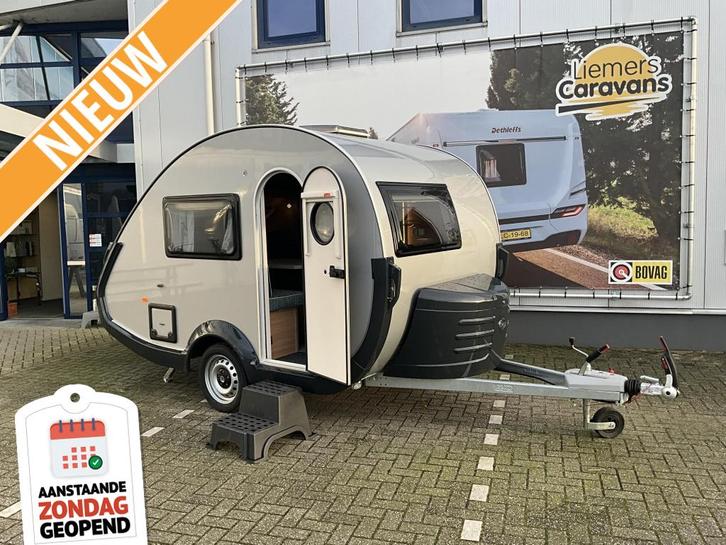 T@B 320 RS COMPACT-UNIEK, Caravans en Kamperen, Caravans, Bedrijf, tot en met 2, 500 - 750 kg, Rondzit, T@b, Overige typen, tot 4 meter
