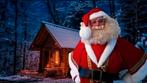 Luxe kerstman pak met baard en zak voor de cadeau's., Diversen, Ophalen of Verzenden, Zo goed als nieuw