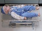 Geëmailleerde oude baby-weegschaal jaren 50-60, Antiek en Kunst, Ophalen of Verzenden