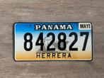 Kentekenplaat Panama Herrera regio (1999-2002), Ophalen of Verzenden