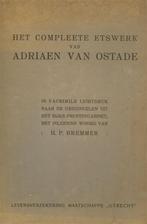 Het complete etswerk van ADRIAEN VAN OSTADE H.P.Bremmer, Boeken, Kunst en Cultuur | Beeldend, Ophalen of Verzenden, Gelezen