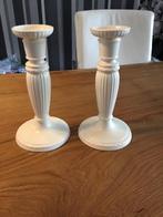2 wedgwood edme kandelaars, Ophalen of Verzenden, Zo goed als nieuw, Overige materialen, 75 cm of meer