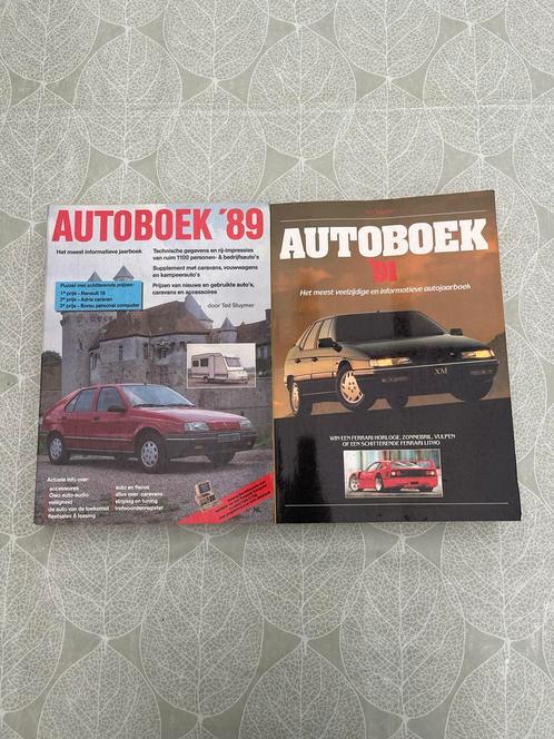 Autoboek '89 en '91 - Auto Encyclopedie, Boeken, Auto's | Boeken, Gelezen, Algemeen, Ophalen of Verzenden