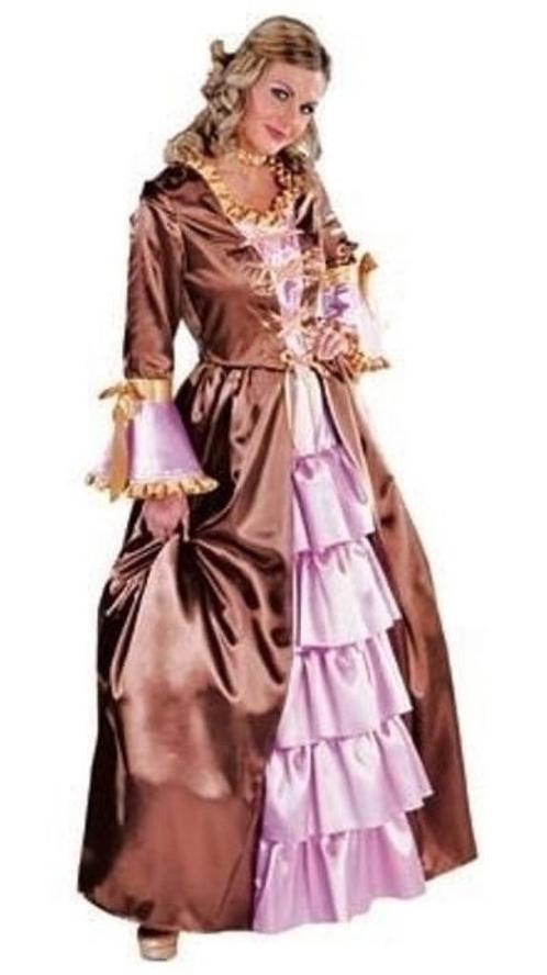 Mooie bruin/goud/paarse MARKIES/MARKIEZIN jurk (nieuw), Kleding | Dames, Carnavalskleding en Feestkleding, Nieuw, Kleding, Carnaval