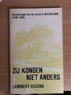 Herinneringen aan het verzet in Nieuwlande 1940-1945, Boeken, Algemeen, Ophalen of Verzenden, Zo goed als nieuw