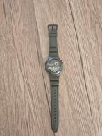 Casio digitaal horloge groen zgn, Staal, Ophalen of Verzenden, Zo goed als nieuw, Staal