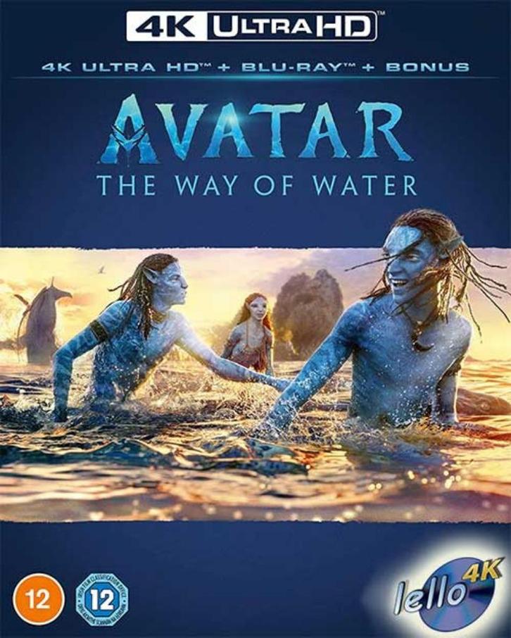Blu-ray 4K: Avatar 2: The Way of Water (2022) UK 4NLO, Cd's en Dvd's, Blu-ray, Nieuw in verpakking, Actie, Ophalen of Verzenden