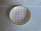 Bordje 10 cm. Rood Roze Fuji by Xenos, Verzenden, Zo goed als nieuw, Bord(en), Overige stijlen