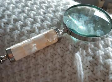 Luxe Vergrootglas Loep Parelmoer Nieuw  beschikbaar voor biedingen
