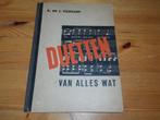 Duetten - van alles wat /  volkszang bundel - Veldkamp, Muziek en Instrumenten, Bladmuziek, Gebruikt, Thema, Populair, Zang