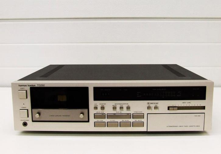 Harman Kardon TD -292 cassette deck., Audio, Tv en Foto, Cassettedecks, Enkel, Overige merken, Ophalen of Verzenden