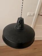 Hanglamp industrieel zwart metaal, Minder dan 50 cm, Ophalen of Verzenden, Metaal, Zo goed als nieuw