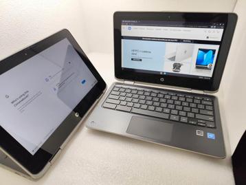 Partij/ Lot 25x hp x360 g2 ee Chromebook tablet laptop beschikbaar voor biedingen