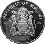 Malawi 5 kwacha 2005 (bezoek Paus, FDC), Ophalen of Verzenden, Overige landen, Losse munt