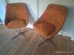 Space Age as Space Age can be fauteuils kuipstoelen!!, Huis en Inrichting, Fauteuils, Ophalen, Gebruikt, 75 tot 100 cm, Metaal