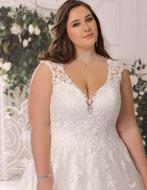 Curvy bride? Maat 44,46,48,50,52,54, Kleding | Dames, Trouwkleding en Trouwaccessoires, Ophalen, Nieuw, Blauw, Trouwjurk