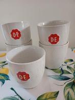 5 Douwe Egberts mokken DE, Huis en Inrichting, Ophalen of Verzenden, Zo goed als nieuw, Overige stijlen, Kop(pen) en/of Schotel(s)