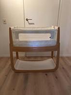 Snuzpod co-sleeper wit/naturel hout, Kinderen en Baby's, Babywiegjes en Ledikanten, Ophalen, Zo goed als nieuw, Wieg