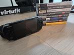 Sony PSP + 8 Games, Spelcomputers en Games, Games | Sony PlayStation Portable, 1 speler, Ophalen of Verzenden, Gebruikt