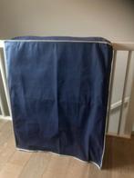 Logeerbed, opklapbed 180 bij 80 als nieuw, Ophalen, Eenpersoons, Wit, 190 cm of minder