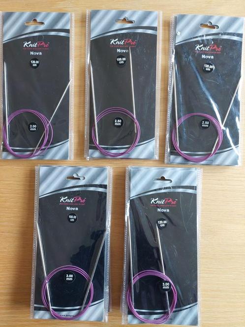 NIEUW Knitpro Nova vaste rondbreinaalden diverse maten, Hobby en Vrije tijd, Breien en Haken, Nieuw, Breien, Naald, Ophalen of Verzenden