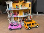 Playmobil villa met extra verdieping en inrichting., Kinderen en Baby's, Zo goed als nieuw, Ophalen