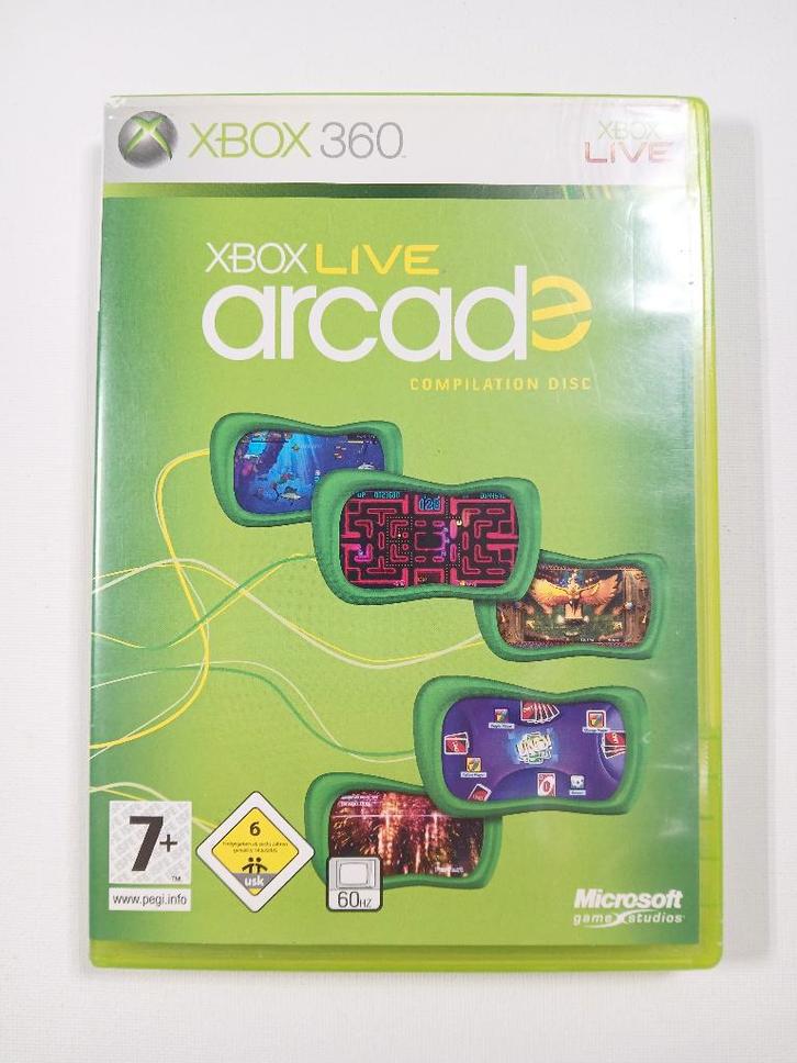 XBOX Live Arcade - XBOX 360 - Microsoft - PAL - Compleet, Spelcomputers en Games, Games | Xbox 360, Gebruikt, Overige genres, 1 speler