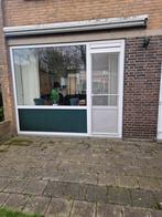 GRATIS AF TE HALEN!! kunstof kozijn, Doe-het-zelf en Verbouw, Ophalen, Kunststof, Gebruikt, Inclusief glas