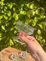 Vintage (ijs)coupes glas,zgan, Ophalen of Verzenden