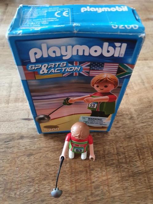 Playmobil Sports And Action 5200 Kogelslingeraar, Kinderen en Baby's, Speelgoed | Playmobil, Zo goed als nieuw, Complete set, Ophalen of Verzenden