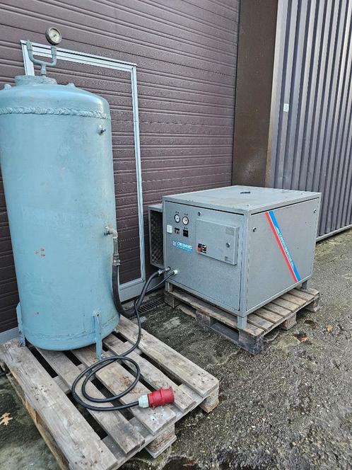 Creemers RCN 11-61 11kW 1590 Liter/min 15 bar schroefcompres, Doe-het-zelf en Verbouw, Compressors, Gebruikt, 10 bar of meer, 100 liter of meer