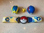 Pokémon Clip 'N Go Pikachu gordelset Poke ball riem, Ophalen of Verzenden, Zo goed als nieuw
