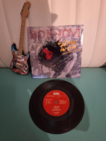 Bon Jovi - Living in Sin 7" Single 1988 beschikbaar voor biedingen