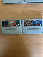 Super Nintendo Donkey Kong Country 1 en 2 Snes, Gebruikt, 2 spelers, Ophalen of Verzenden, Vanaf 3 jaar