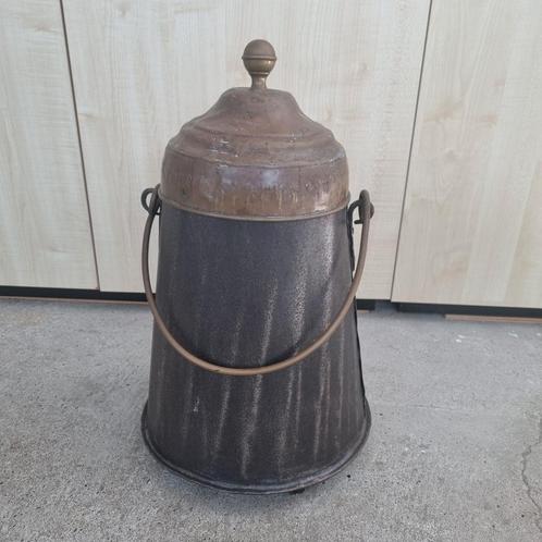 Doofpot, koper en ijzer, Antiek en Kunst, Antiek | Woonaccessoires, Ophalen of Verzenden