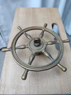 Vintage messing scheepswiel, Ophalen of Verzenden
