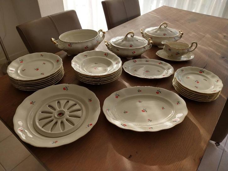 Antiek servies Koenigszelt Germany Charlotte, Antiek en Kunst, Antiek | Servies compleet, Ophalen