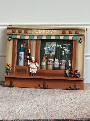 Retro Keuken Vaatdoeken Haakjes Wijnwinkel beschikbaar voor biedingen