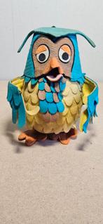 Meneer de Uil van de Fabeltjeskrant, gemaakt van vilt, Ophalen of Verzenden, Gebruikt, Overige typen