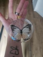 Kerstbal met echte vlinder, Ophalen of Verzenden, Zo goed als nieuw