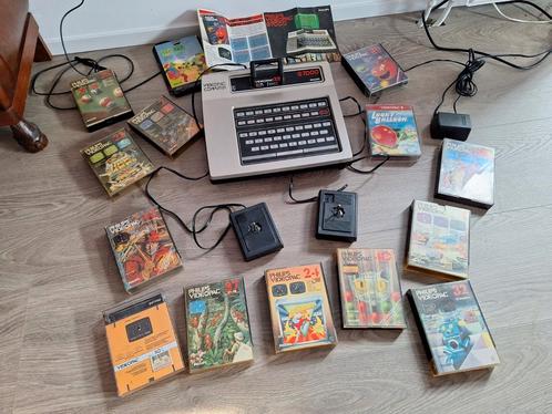 Philips Videopac G7000 met 14 games en 2 controllers. Werkt!, Computers en Software, Vintage Computers, Ophalen of Verzenden