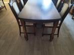 eetkamer tafel en stoelen, Huis en Inrichting, Complete eetkamers, Ophalen, Zo goed als nieuw, 4 tot 6 stoelen
