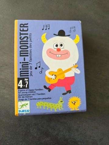 Mini-Monster Kaartspel - Djeco beschikbaar voor biedingen