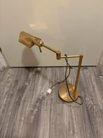 Messing Bureaulamp, Ophalen of Verzenden, Gebruikt, Metaal, Minder dan 50 cm