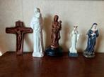 5 beeldjes van heiligen, Antiek en Kunst, Ophalen of Verzenden